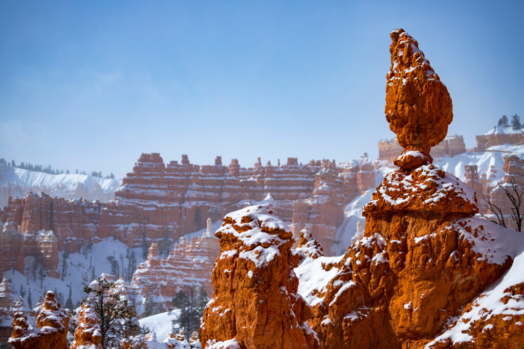 Bryce Canyon in winter
