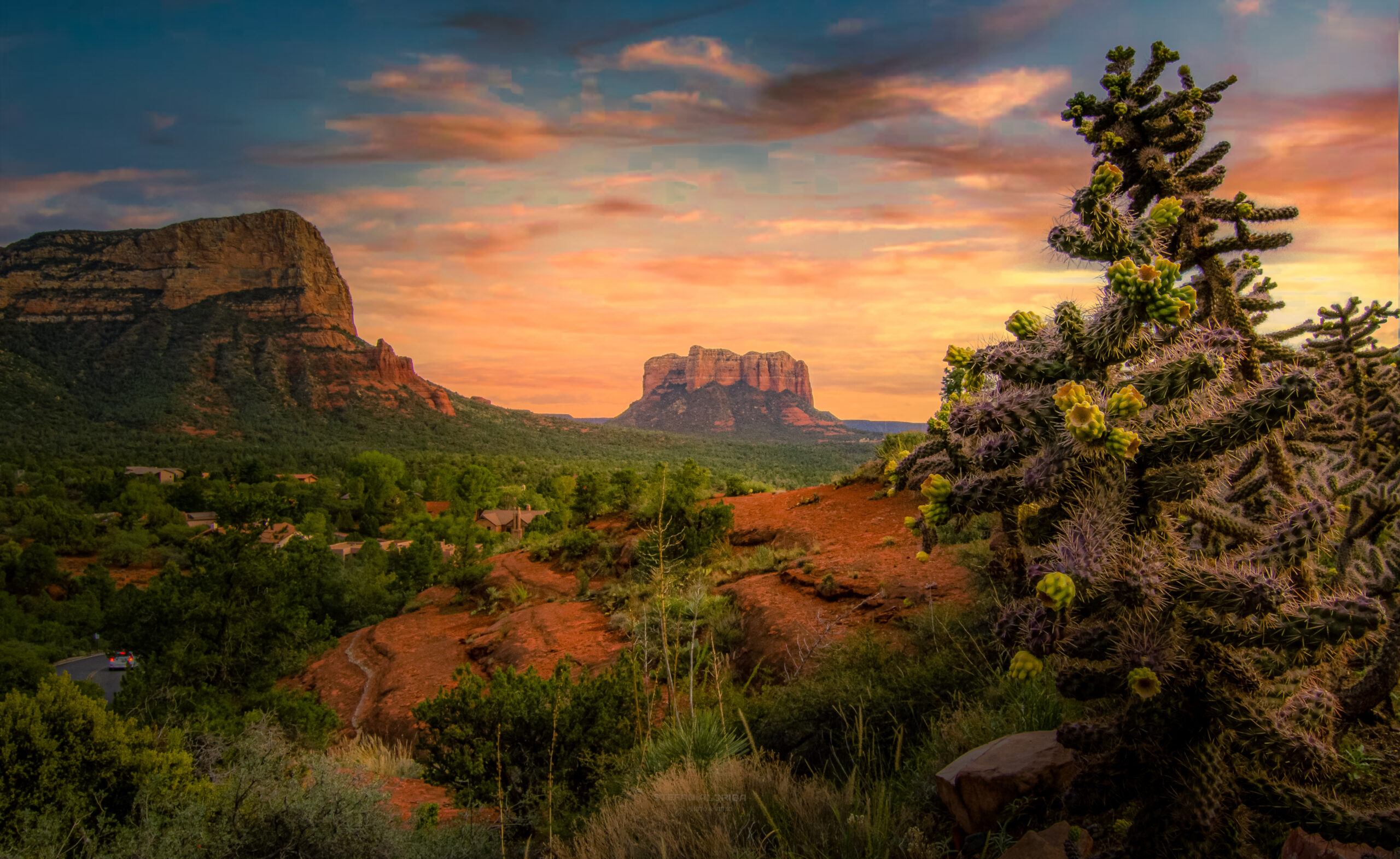 Arizona Road Trip Guide 2026 digital PDF featuring Grand Canyon, Sedona, Page, Horseshoe Bend, Antelope Canyon, Saguaro, Route 66, hiking, and family travel tips