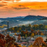 Great Smoky Mountains and Gatlinburg Guide 2026 digital PDF featuring Cades Cove, Kuwohi, waterfalls, Gatlinburg attractions, family activities, restaurants, hikes, and travel tips